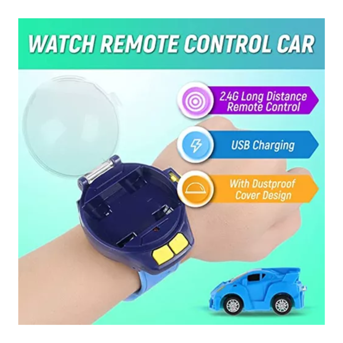 Miniatura 3 de Reloj carro infantil recargable 350-F11